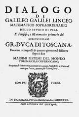 title page of Galileos dialogues